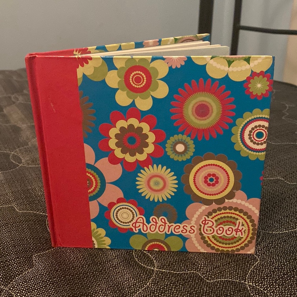 80 sheet address book